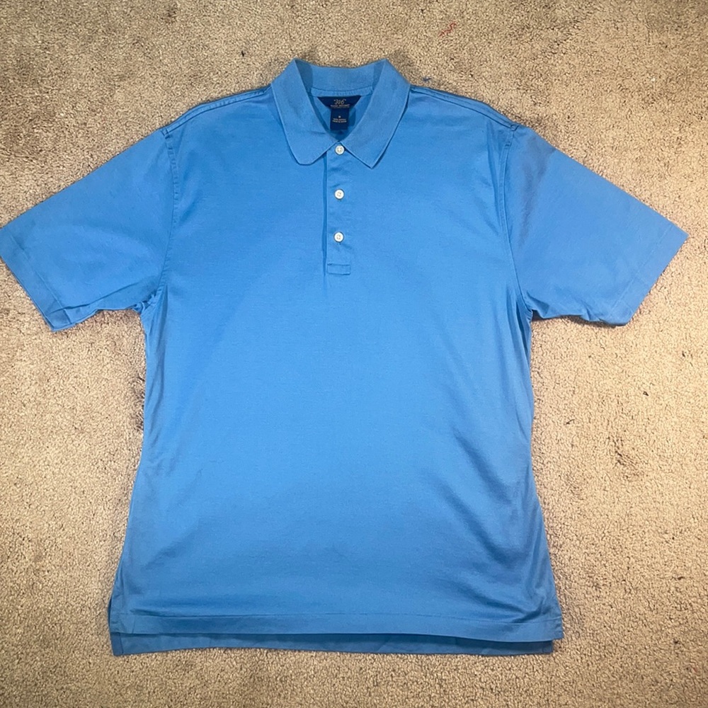 Mens blue shirt size M see photos, Brooks Brothers 346, short sleeve